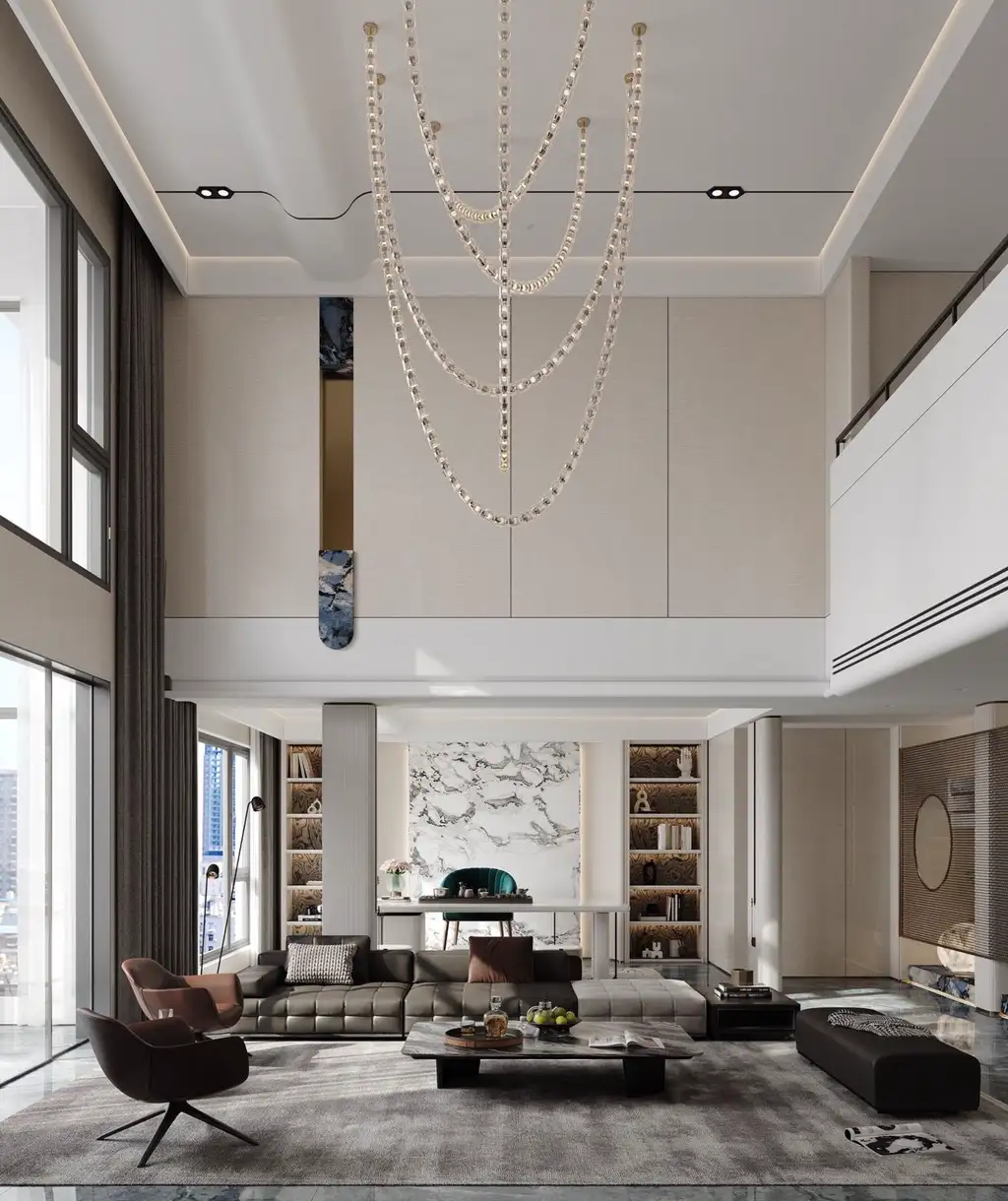 Light Luxury Full-home Rendering 05, interior view 8