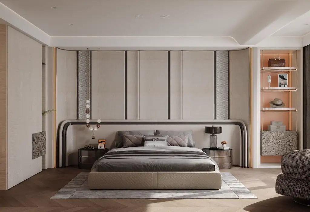 Light Luxury Full-home Rendering 05, interior view 12