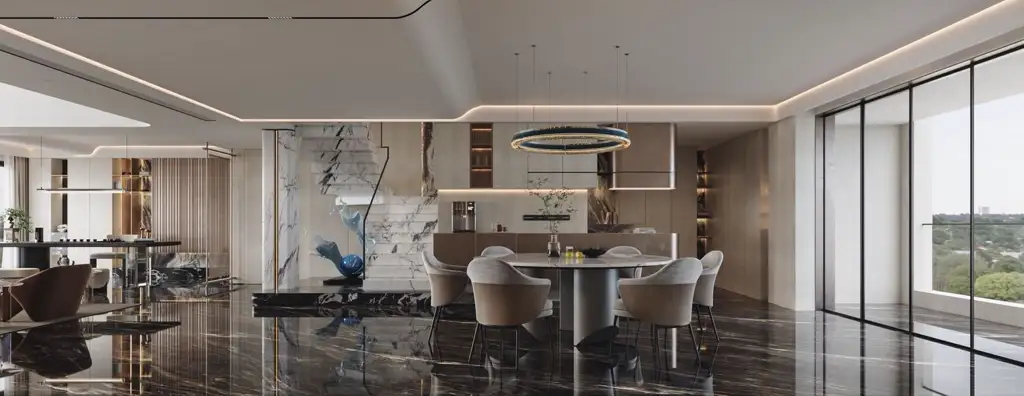 Light Luxury Full-home Rendering 05, interior view 19