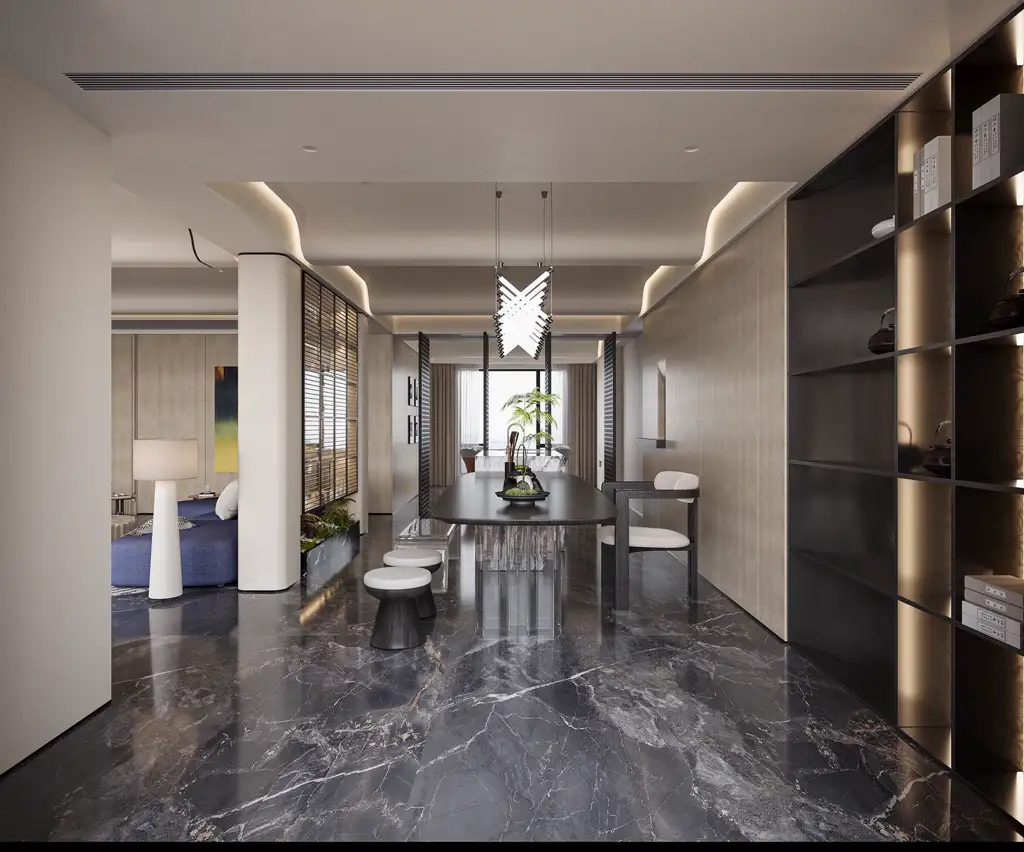 Light Luxury Full-home Rendering 05, interior view 23