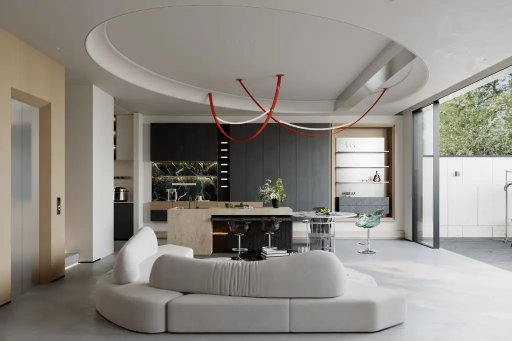 Full-home Interior Rendering 02, interior view 3