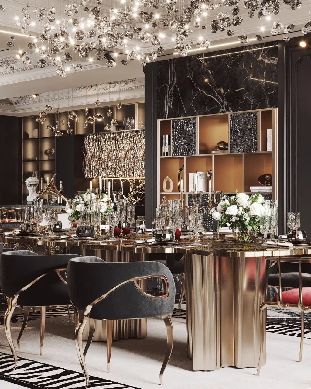 French Classic Full-home Rendering 01, interior view 5