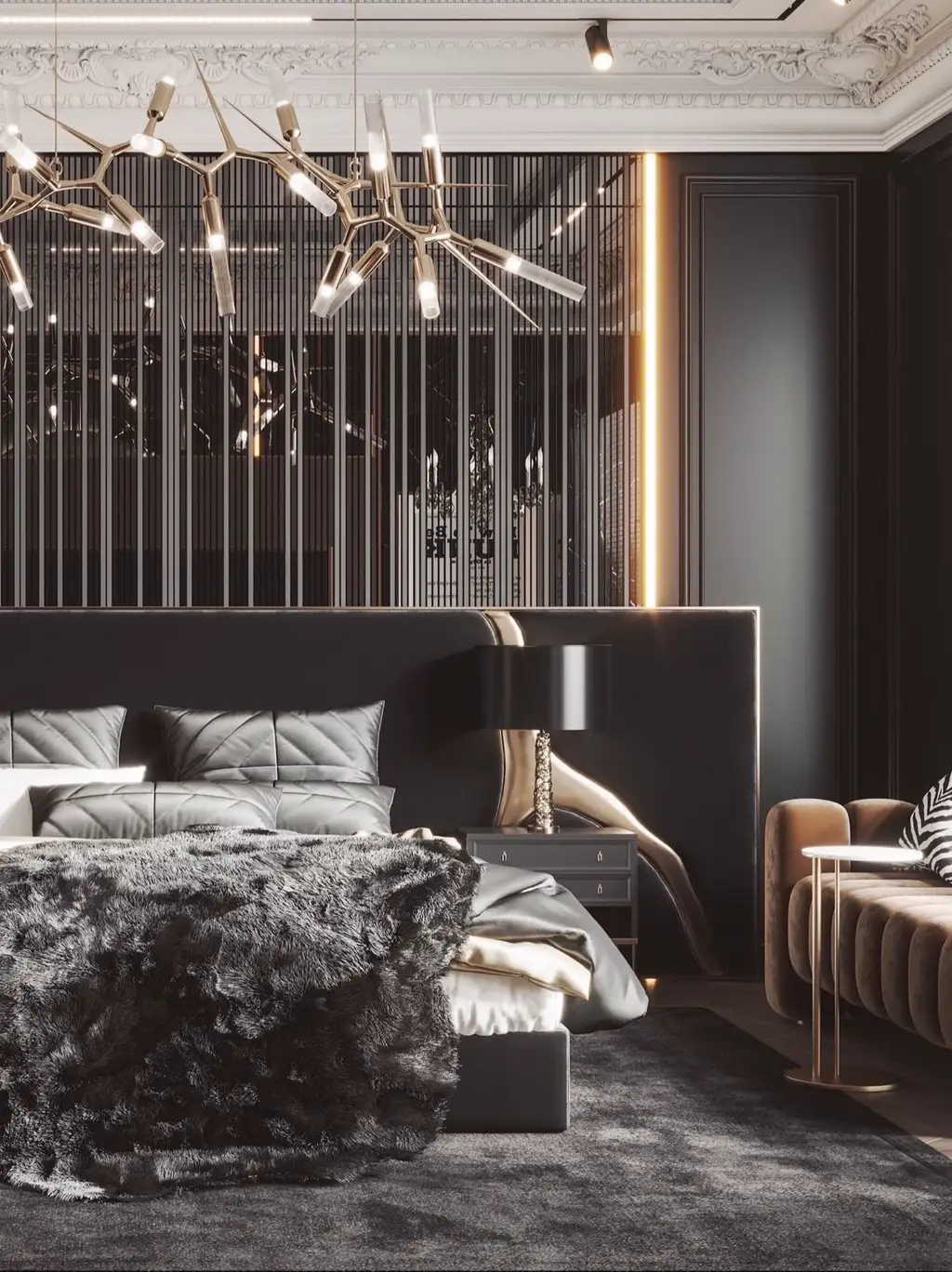 French Classic Full-home Rendering 01, interior view 18