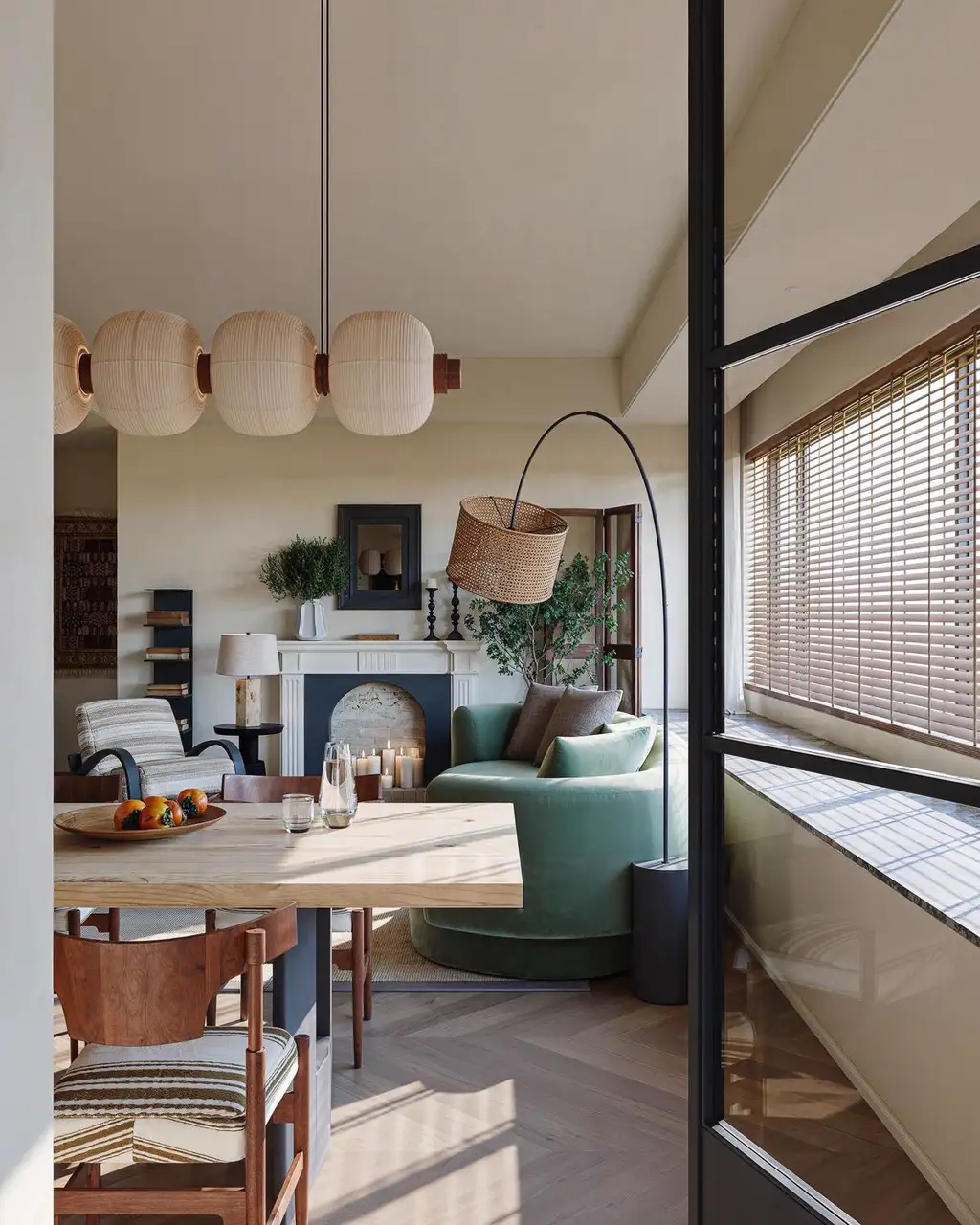 Warm Residential Rendering 01, interior view 2