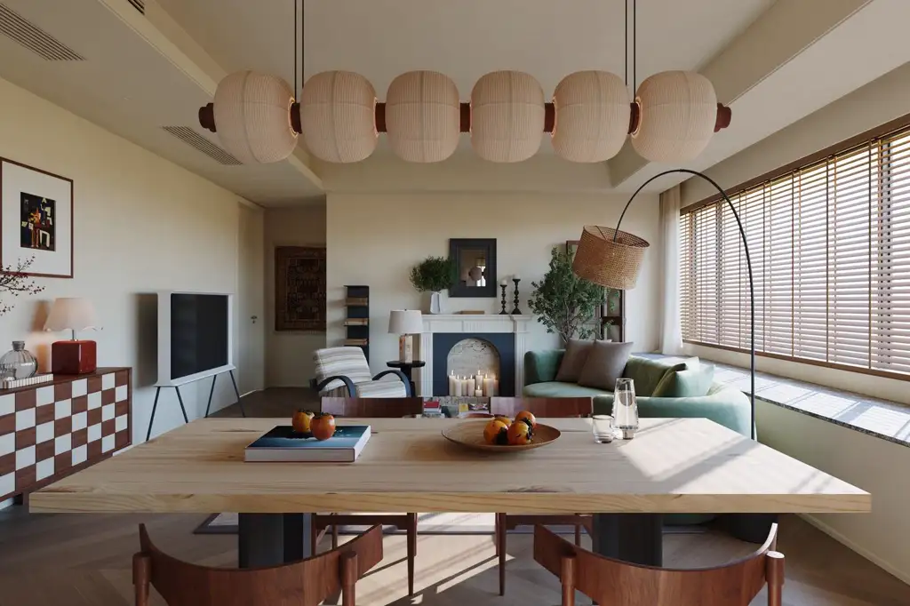 Warm Residential Rendering 01, interior view 9