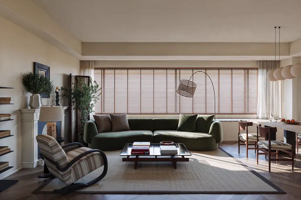 Warm Residential Rendering 01, interior view 10