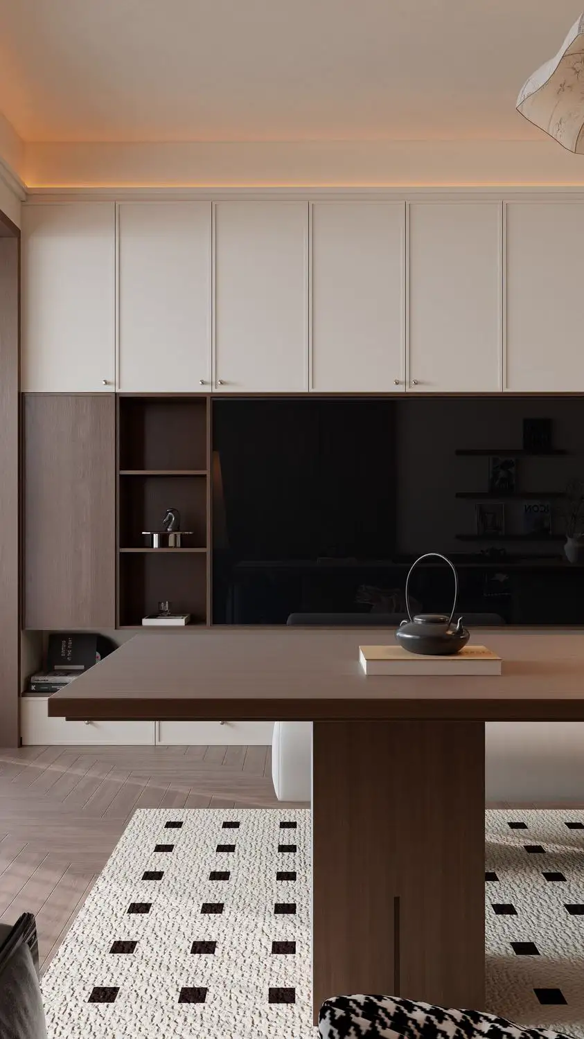 Warm Residential Rendering 02, interior view 9