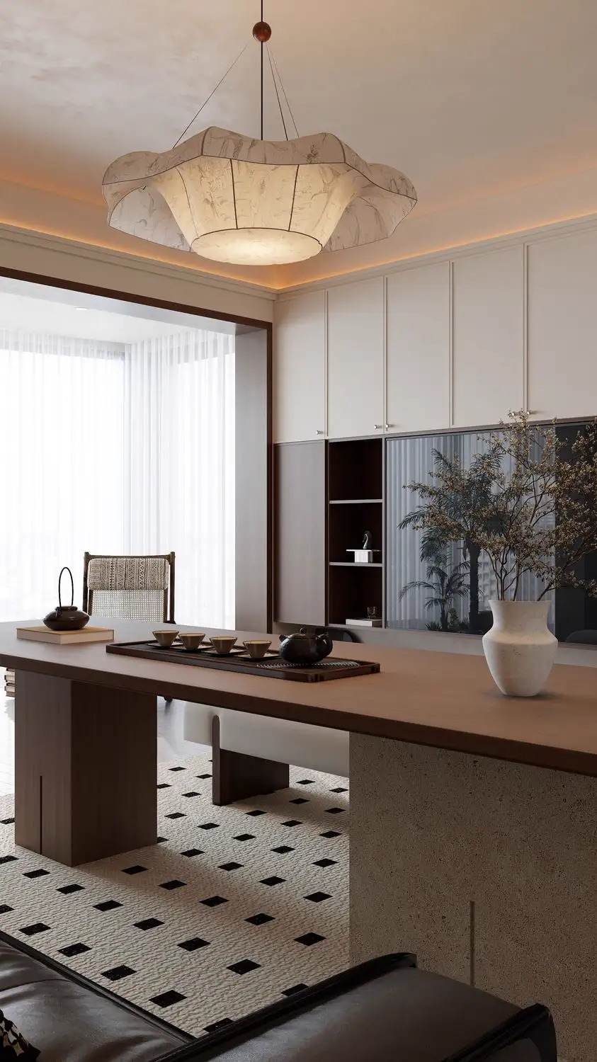Warm Residential Rendering 02, interior view 10