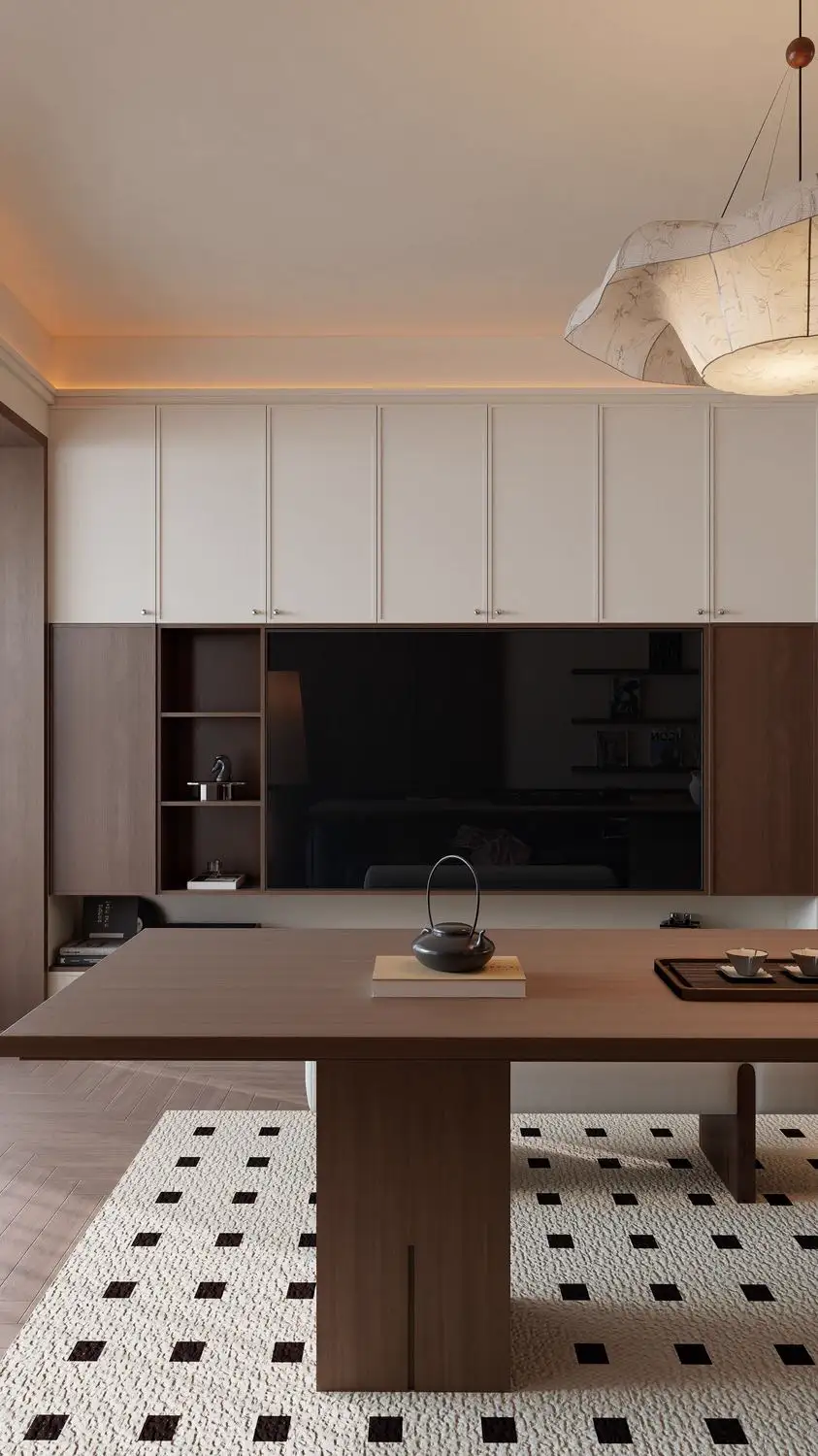Warm Residential Rendering 02, interior view 12