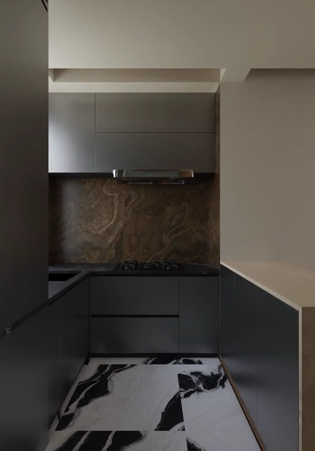 Natural Wood Interior Rendering 02, interior view 8