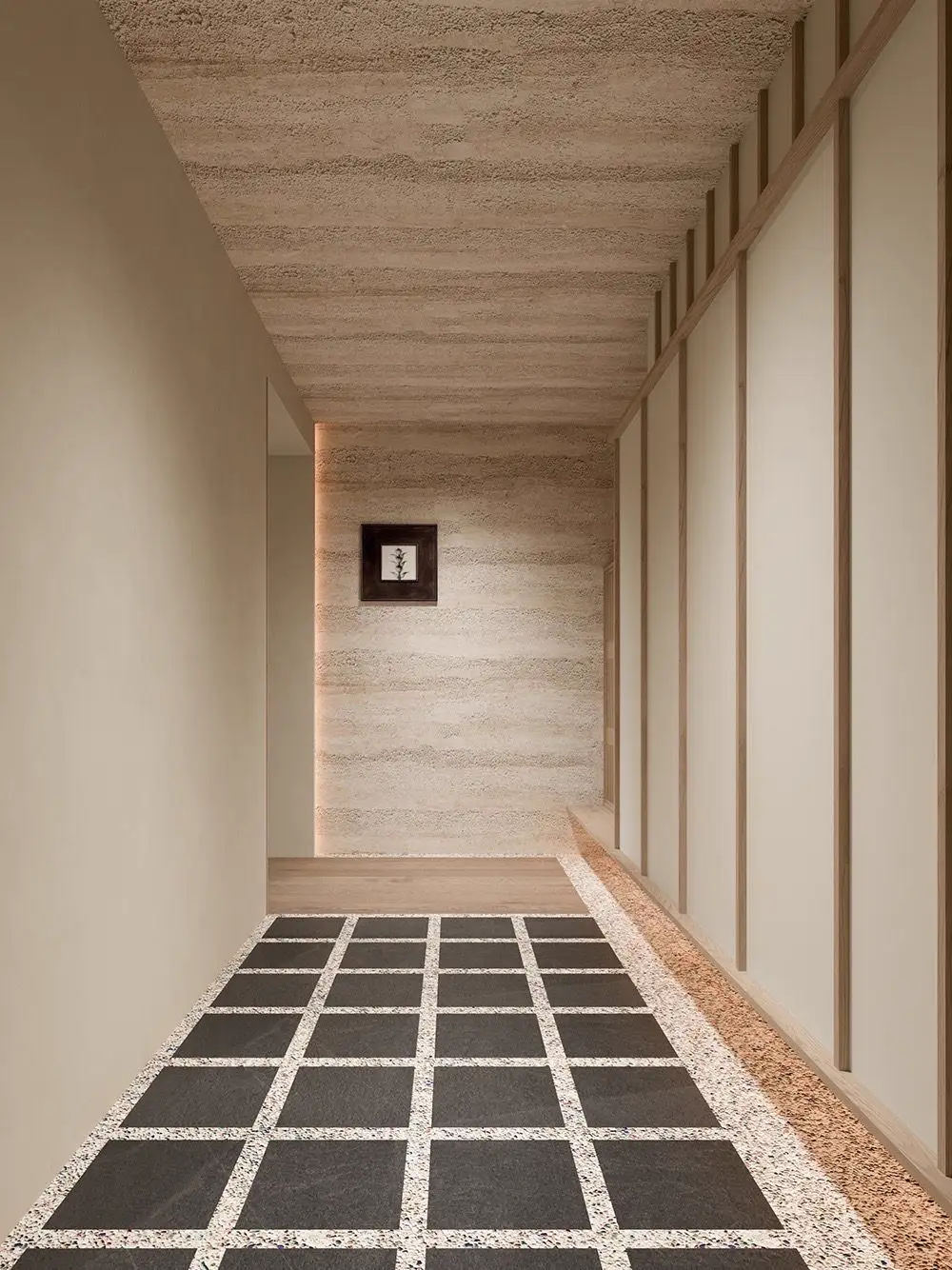 Natural Wood Interior Rendering 03, interior view 16