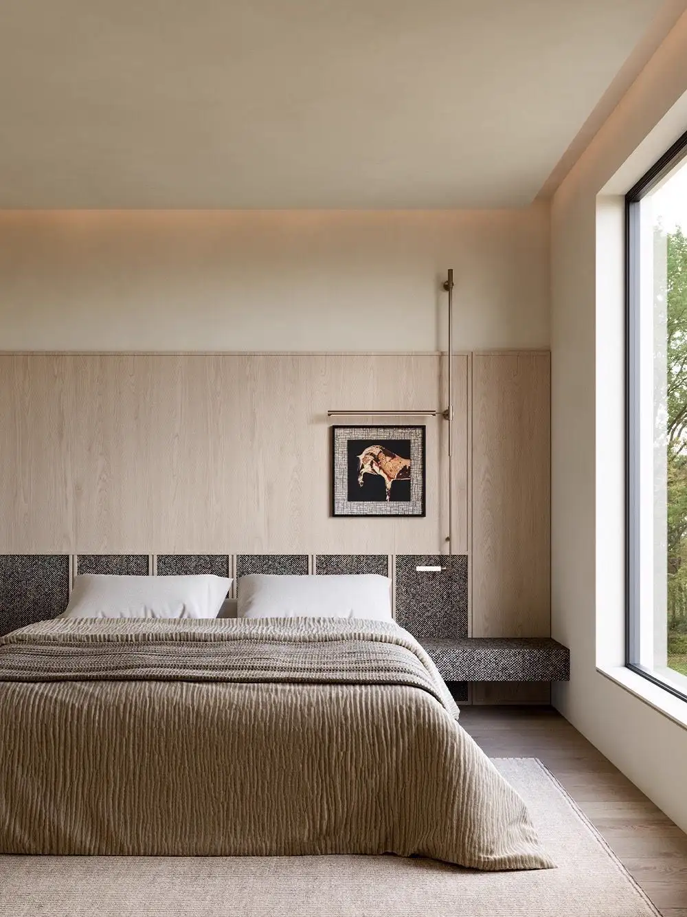 Natural Wood Interior Rendering 03, interior view 19