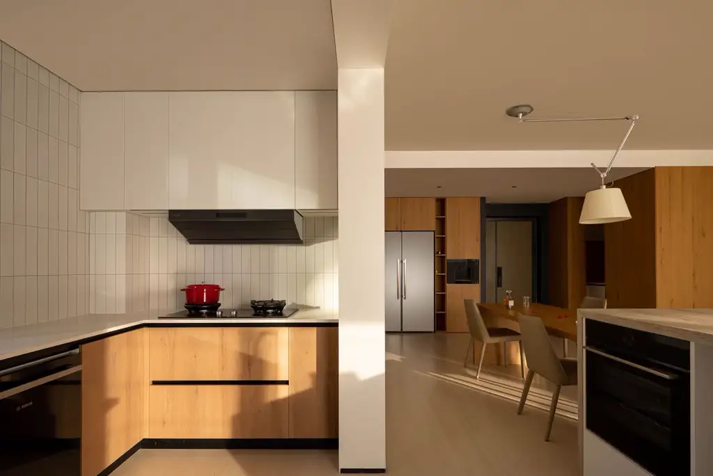 Natural Wood Interior Rendering 04, interior view 12