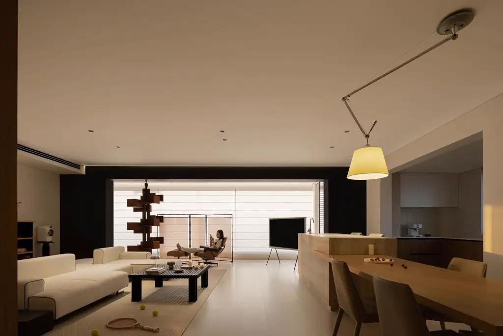 Natural Wood Interior Rendering 04, interior view 18