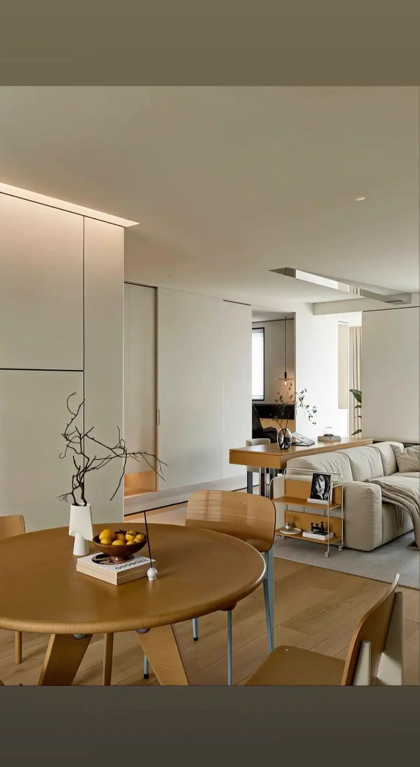 Natural Wood Interior Rendering 06, interior view 5