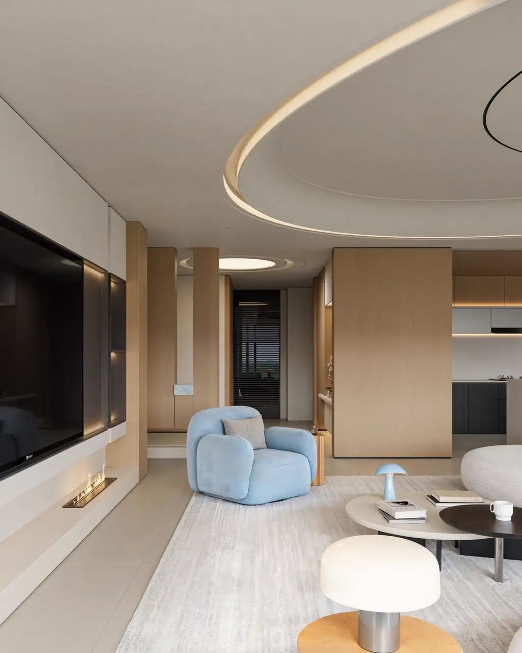 Natural Wood Full-home Rendering 02, interior view 6