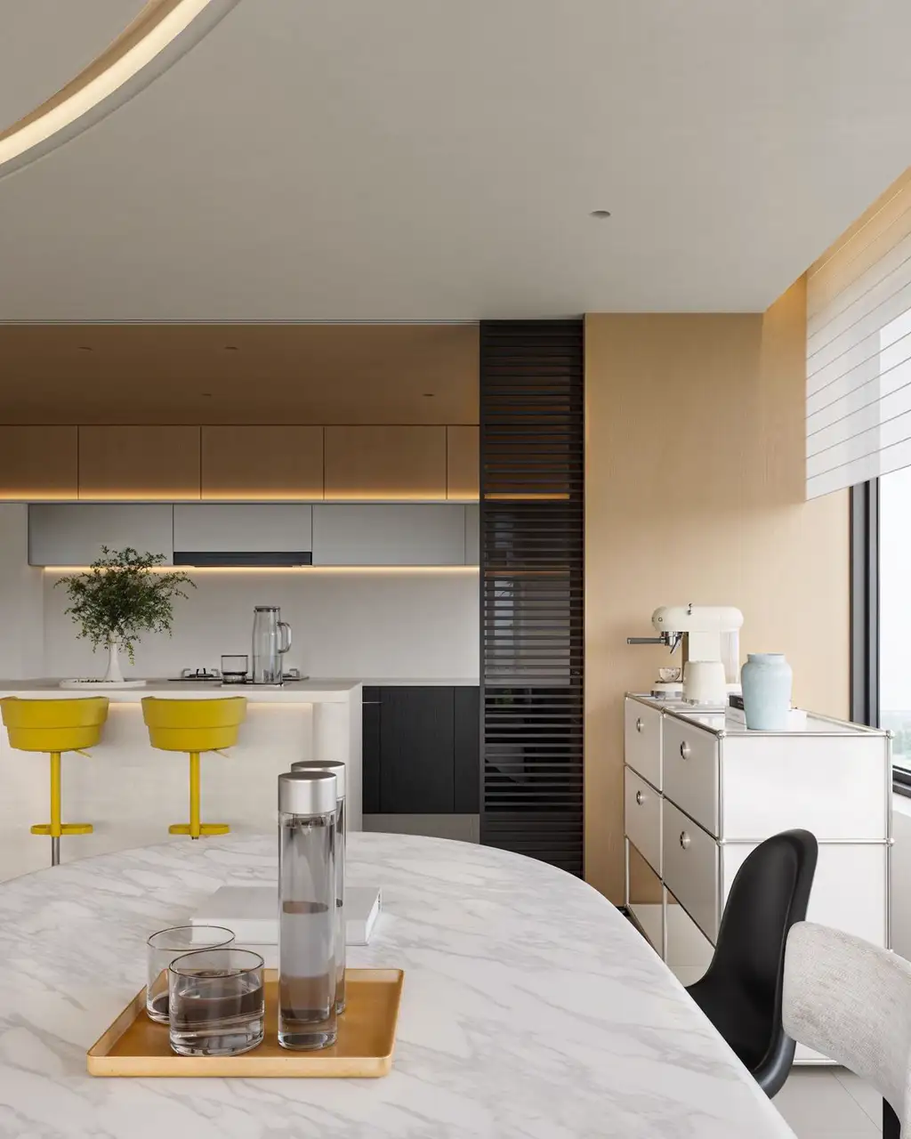Natural Wood Full-home Rendering 02, interior view 9