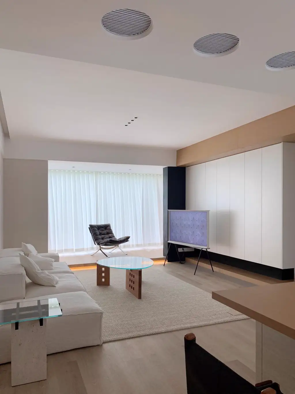 Natural Wood Interior Rendering 07, interior view 1