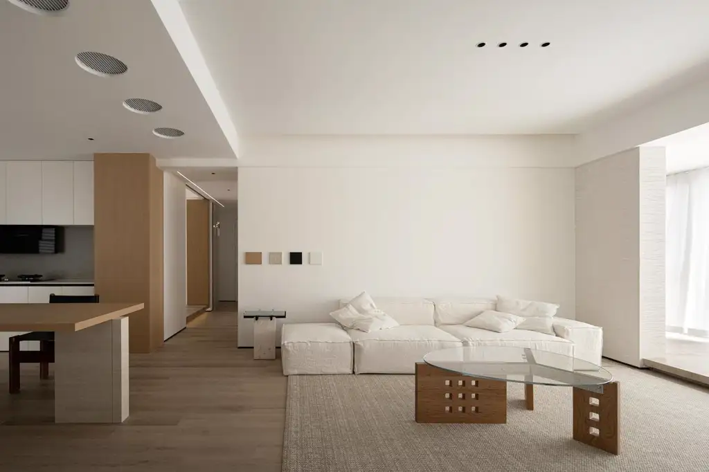Natural Wood Interior Rendering 07, interior view 4