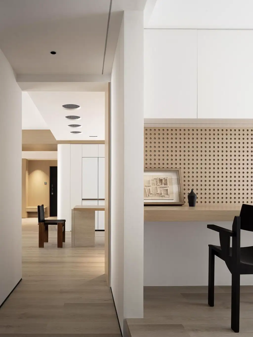 Natural Wood Interior Rendering 07, interior view 8