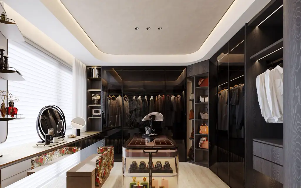 Italian Minimal Interior Rendering 02, interior view 10