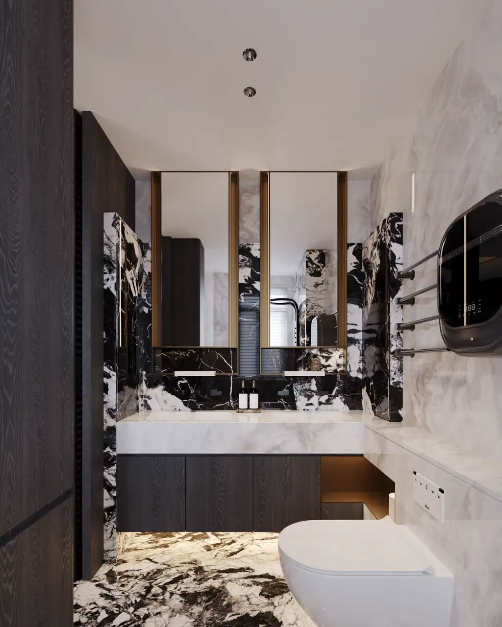 Italian Minimal Interior Rendering 02, interior view 12
