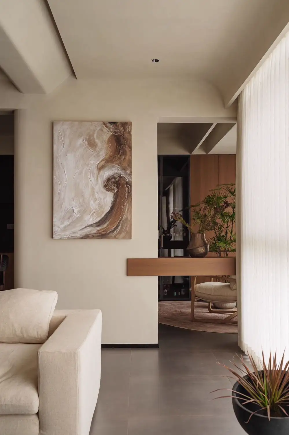 Italian Minimal Interior Rendering 03, interior view 3