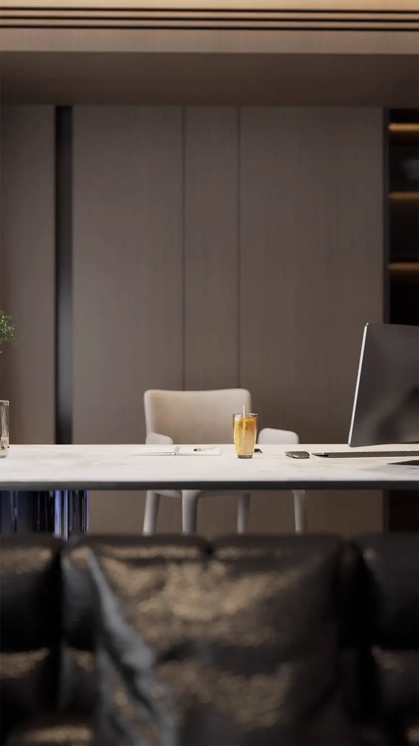 Italian Minimal Interior Rendering 04, interior view 4