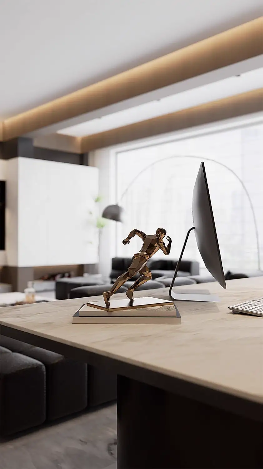 Italian Minimal Interior Rendering 04, interior view 8