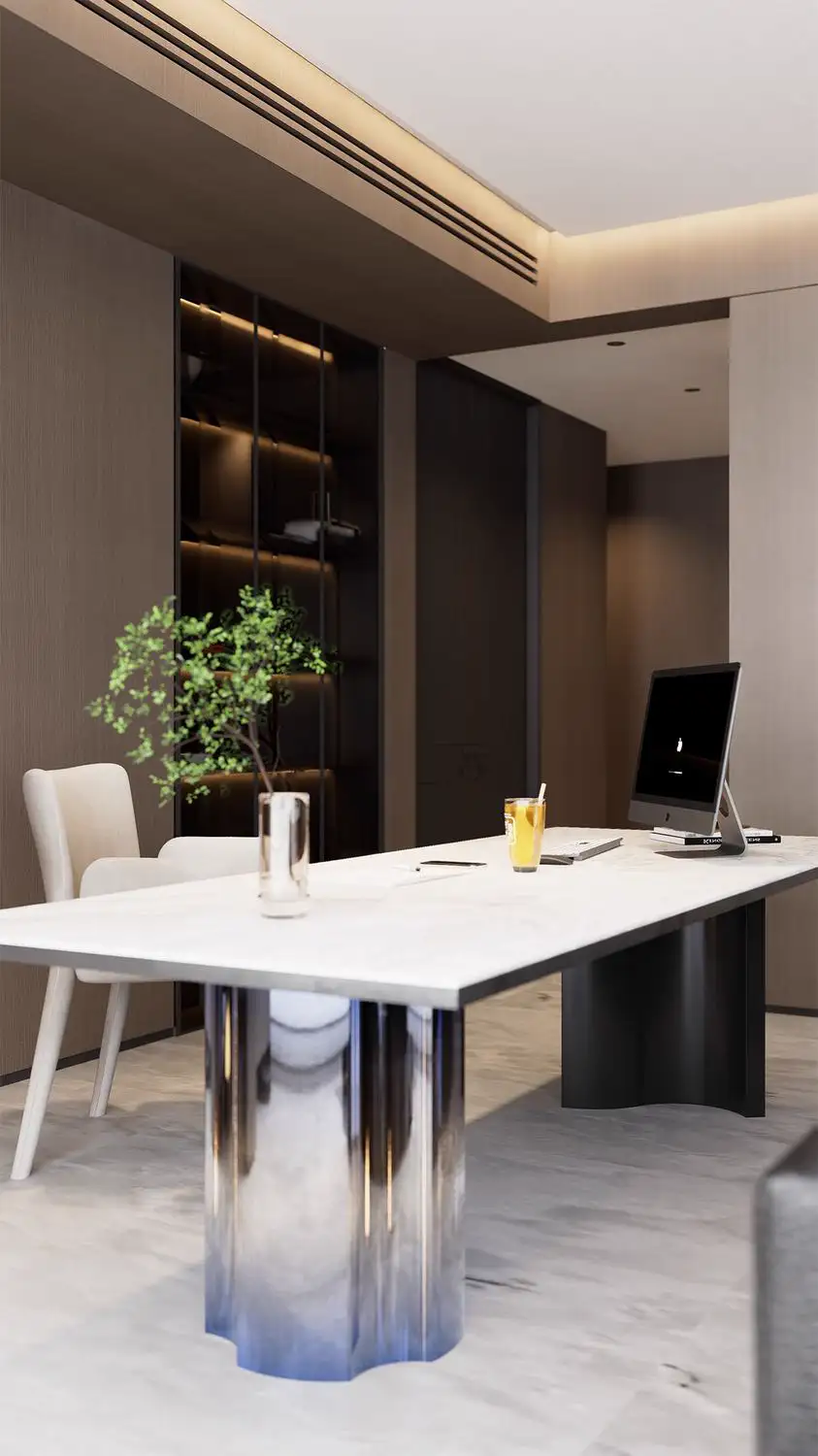 Italian Minimal Interior Rendering 04, interior view 11