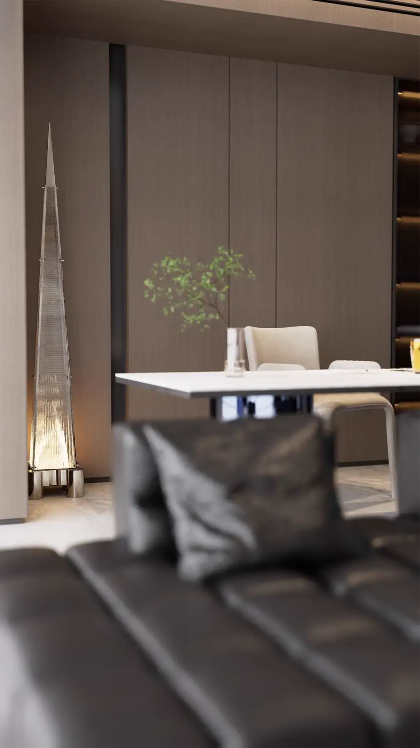 Italian Minimal Interior Rendering 04, interior view 15