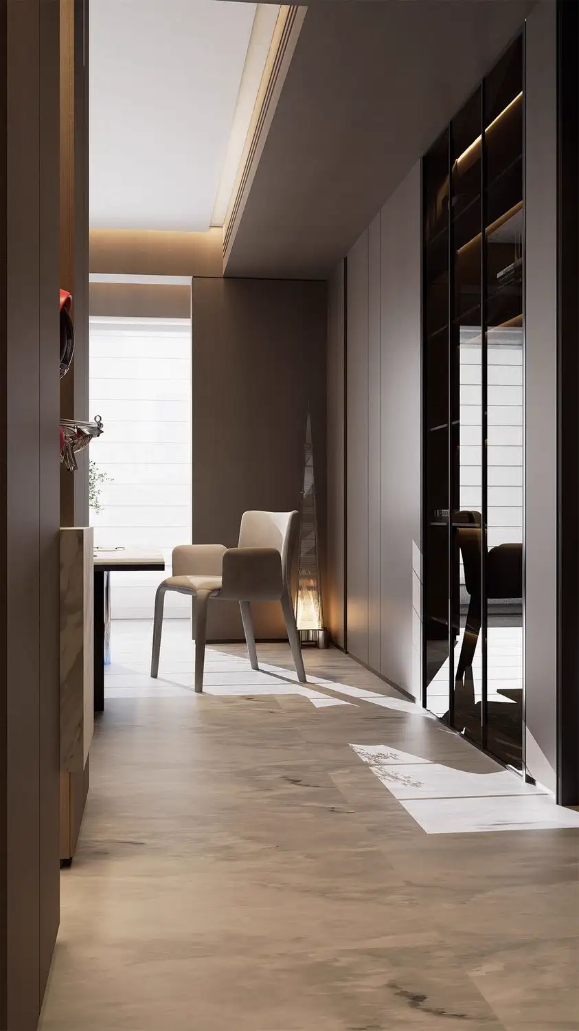 Italian Minimal Interior Rendering 04, interior view 16