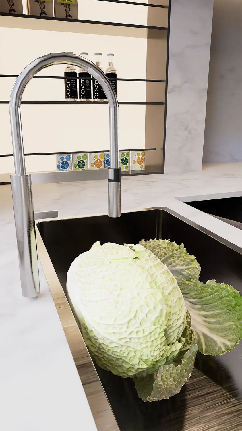 Italian Minimal Interior Rendering 04, interior view 19