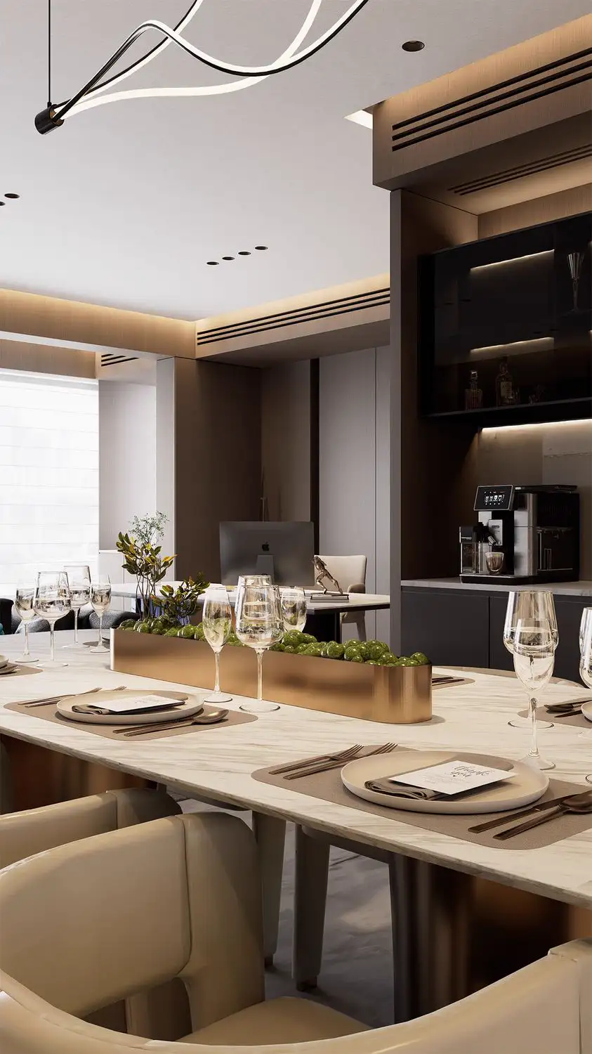 Italian Minimal Interior Rendering 04, interior view 29