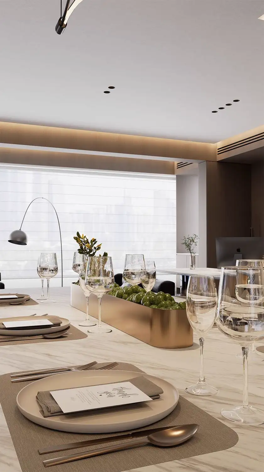 Italian Minimal Interior Rendering 04, interior view 30