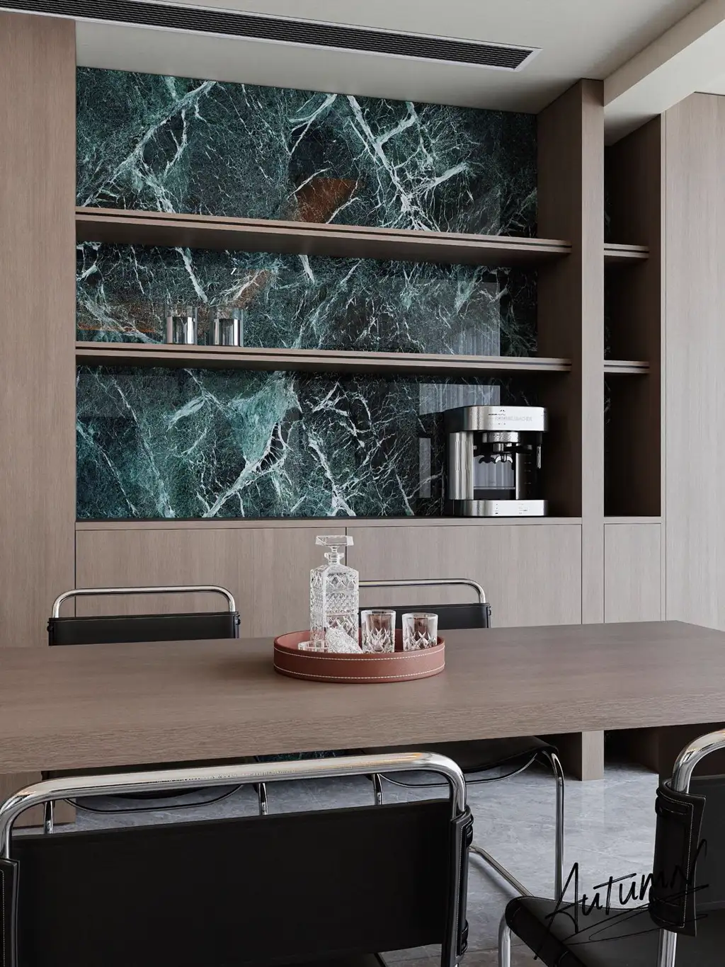 Italian Minimal Interior Rendering 05, interior view 2