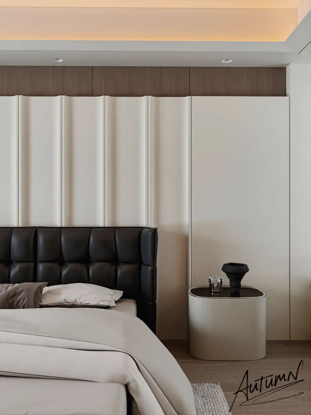 Italian Minimal Interior Rendering 05, interior view 7