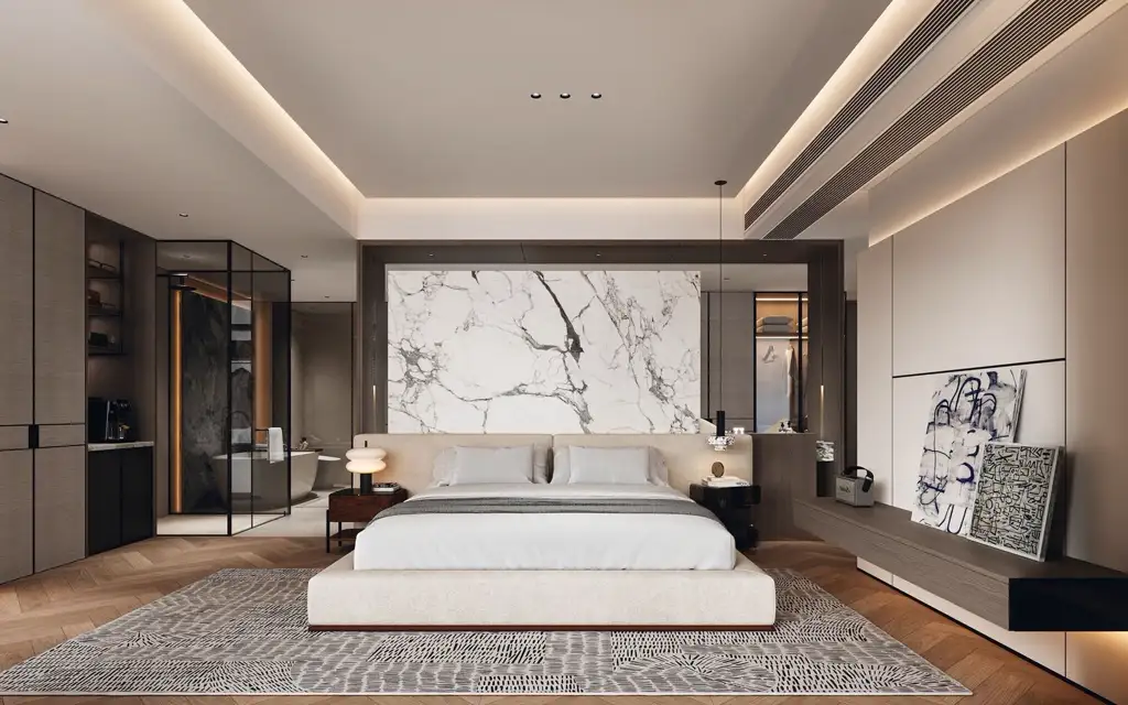 Italian Minimal Interior Rendering 06, interior view 2