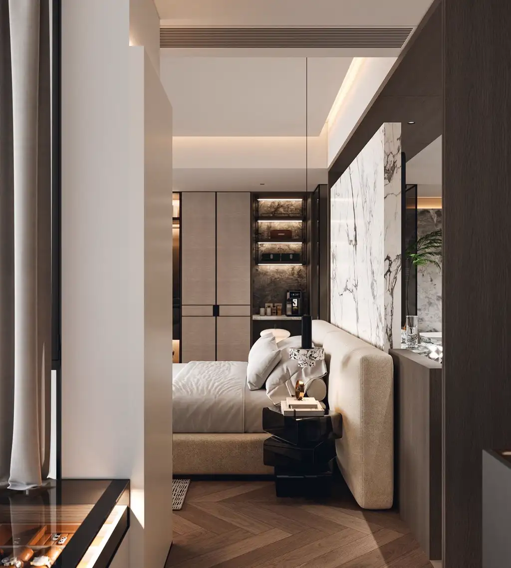 Italian Minimal Interior Rendering 06, interior view 4