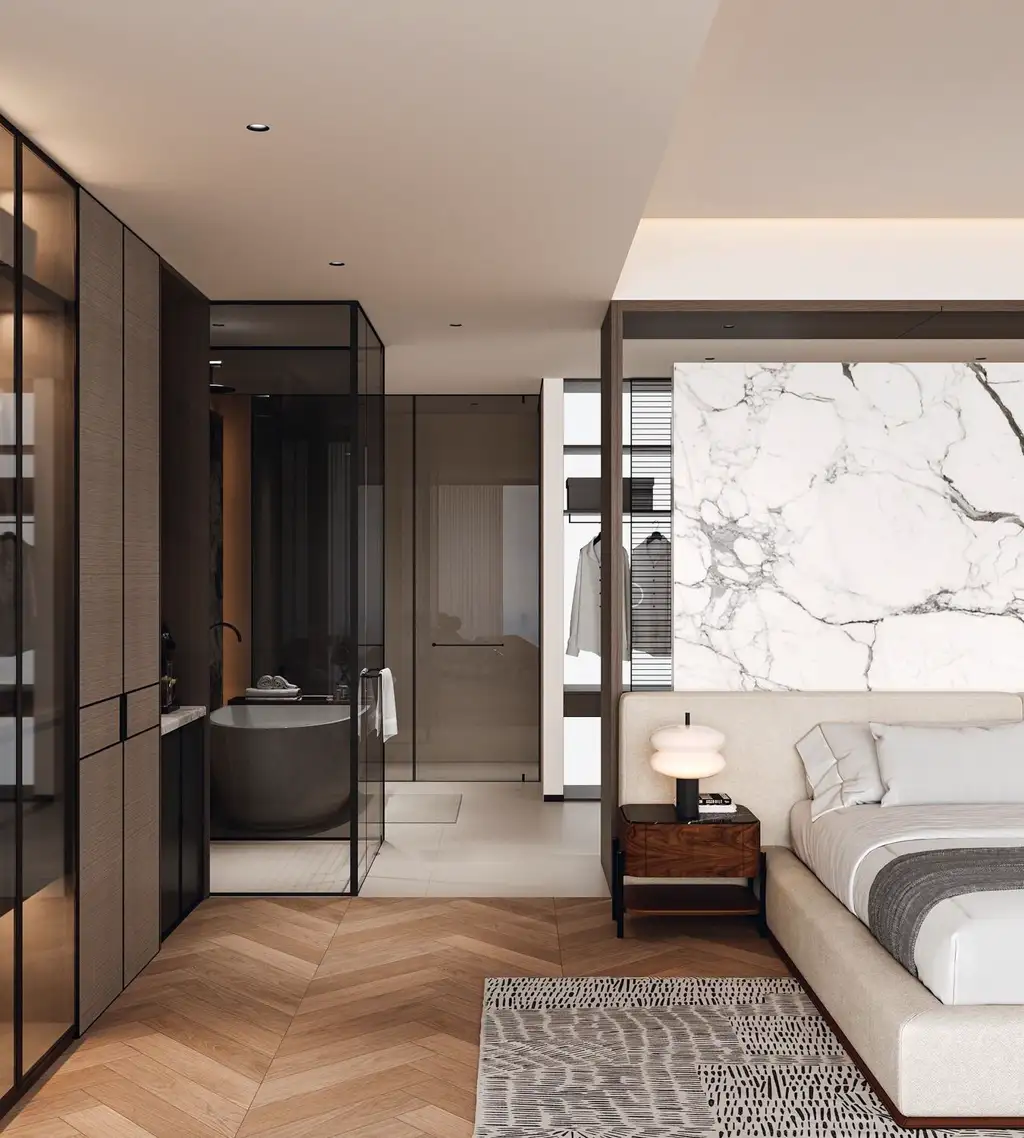 Italian Minimal Interior Rendering 06, interior view 6