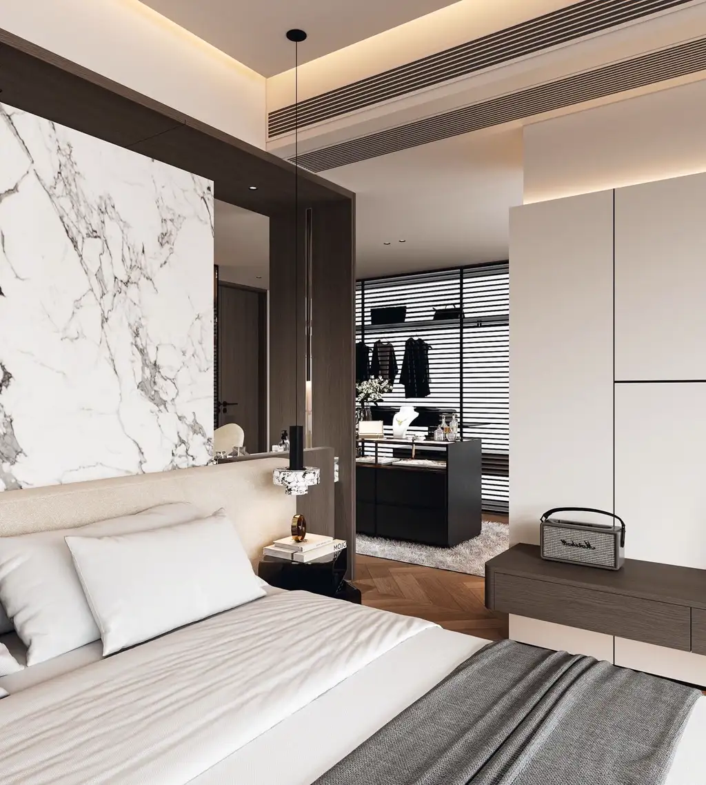 Italian Minimal Interior Rendering 06, interior view 8