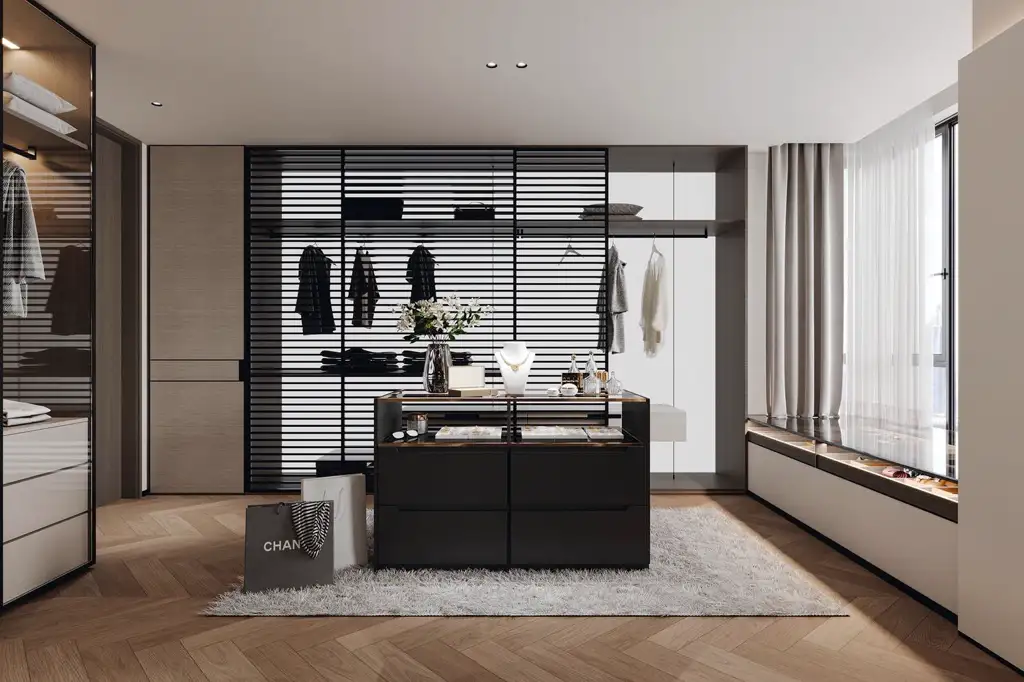 Italian Minimal Interior Rendering 06, interior view 10