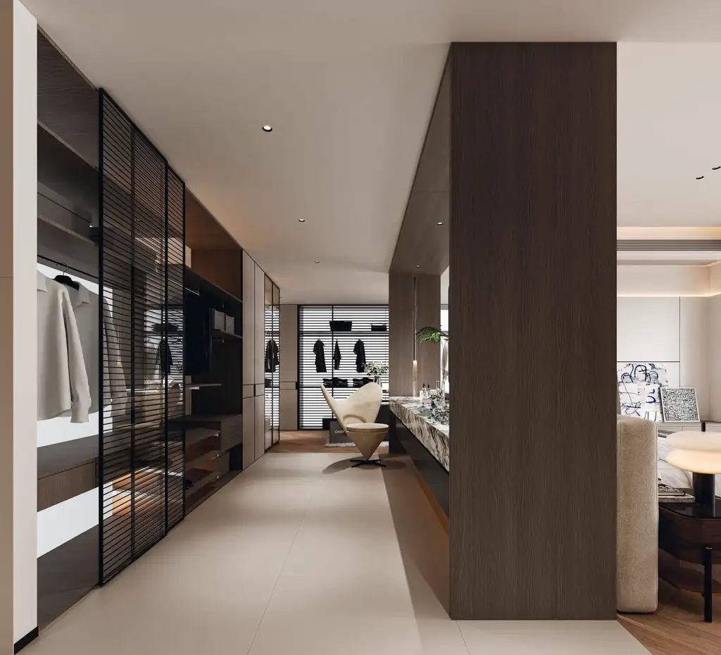 Italian Minimal Interior Rendering 06, interior view 11