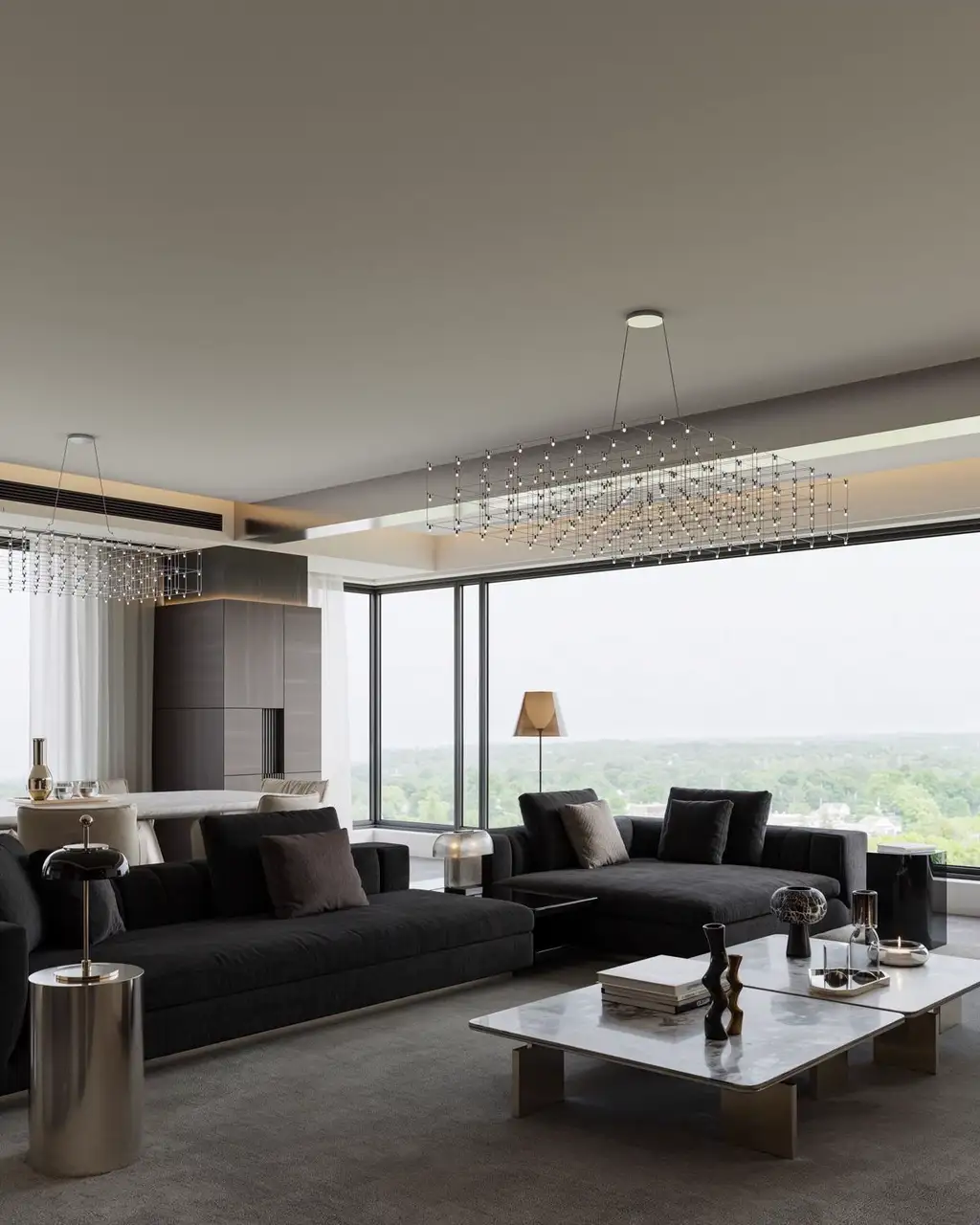 Italian Minimal Interior Rendering 08, interior view 9