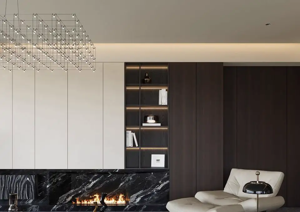 Italian Minimal Interior Rendering 08 cover rendering