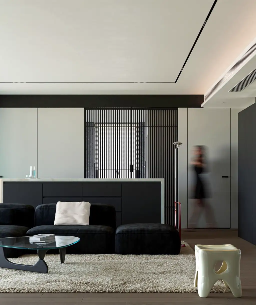 Italian Minimal Interior Rendering 10, interior view 11