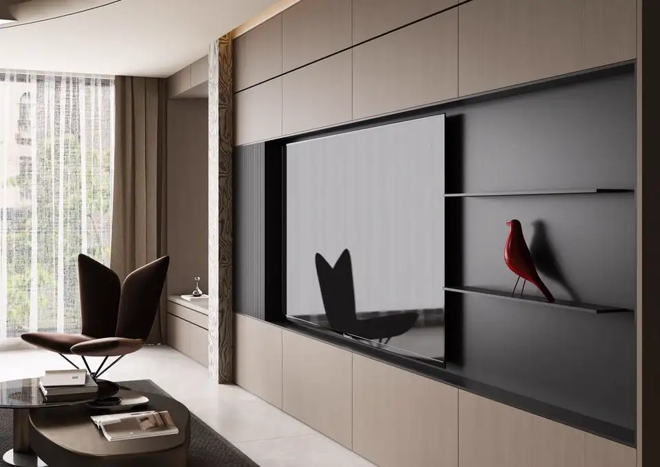 Italian Light Luxury Interior Rendering 03 cover rendering