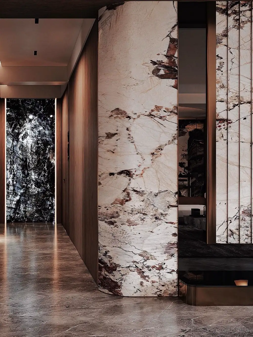 Italian Light Luxury Interior Rendering 05, interior view 9