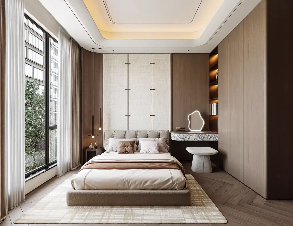 Italian Light Luxury Interior Rendering 06, interior view 18