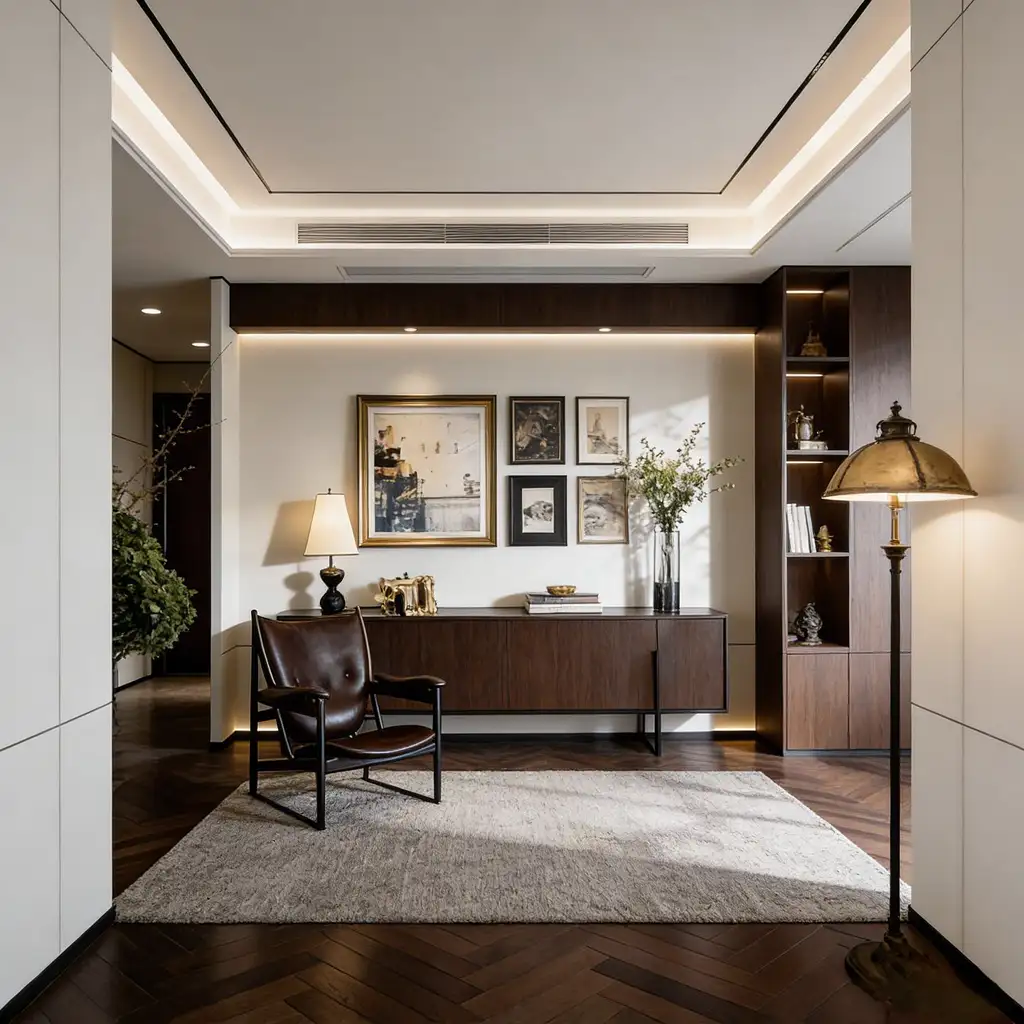 Italian Light Luxury Interior Rendering 07, interior view 6